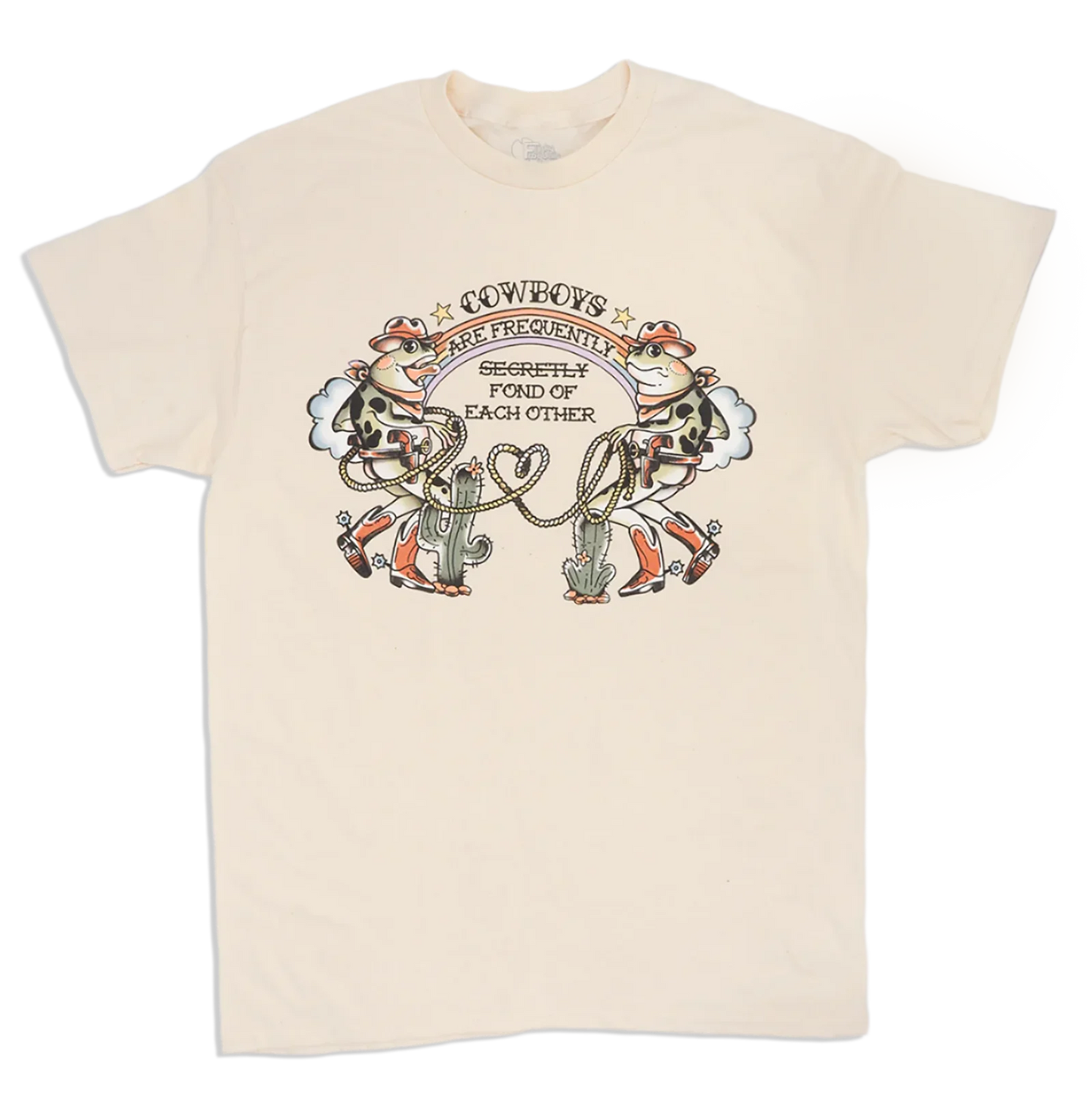 Frog Pardners T-Shirt - Vintage White